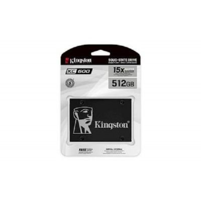 Kingston SSD KC600, R550/W520,512GB, 7mm, 2.5”