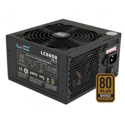LC-Power napajanje LC6650 V2.3, 650W, 80+Bronze