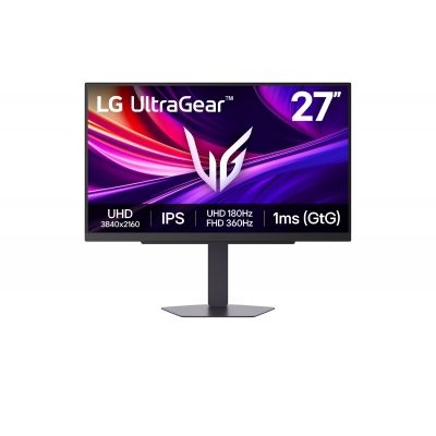 LG 27G810A, 27’’ UHD IPS, 360/180Hz, HDMI 2.1,HAS,