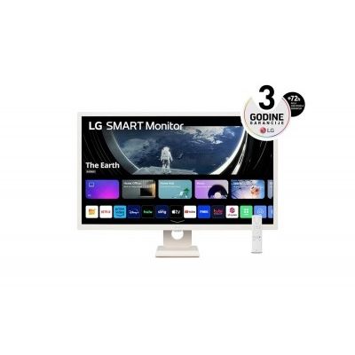 LG 27SR50F-W, 27” Smart monitor, 2xHDMI, zvuč.