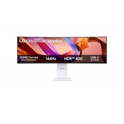 LG 49U950A, 49’‘, DQHD IPS, 144 Hz, HAS, USB -C