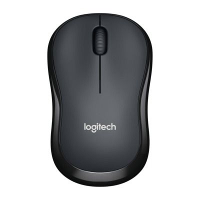 Logitech M220 Silent bežični optički miš, crna