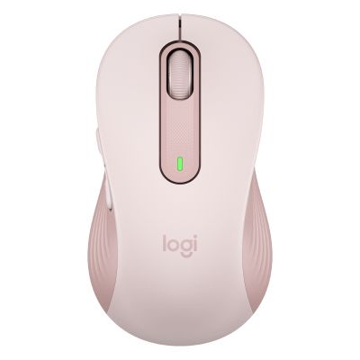 Logitech M650 L, bežični miš, roza