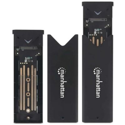 Manhattan kućište 2xM.2 NVMe,USB 3.2 Gen2,USB-C,Al