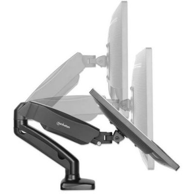 Manhattan nosač stolni monitor17”-32”,do 9kg,crni
