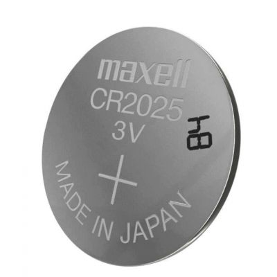 Maxell lit. dugm. baterija CR2025,5kom, blister