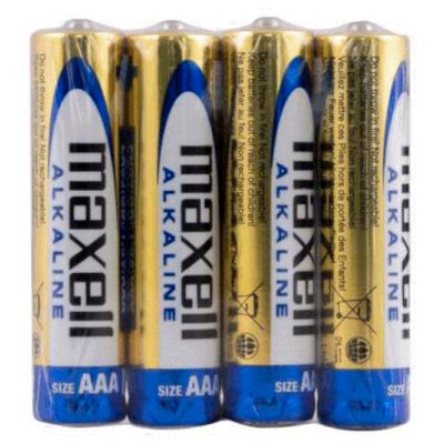 Maxell alkalne baterije LR-3/AAA, 4kom, shrink