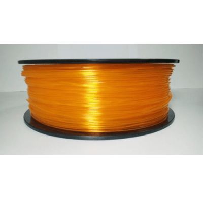 PLA filament 1.75 mm, 1 kg, transparent orange