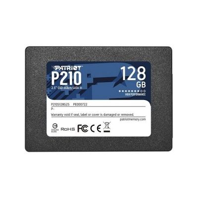 Patriot SSD P210 R520/W430, 128GB, 7mm, 2.5”