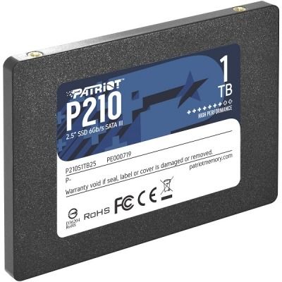 Patriot SSD P210 R520/W430, 1TB, 7mm, 2.5”