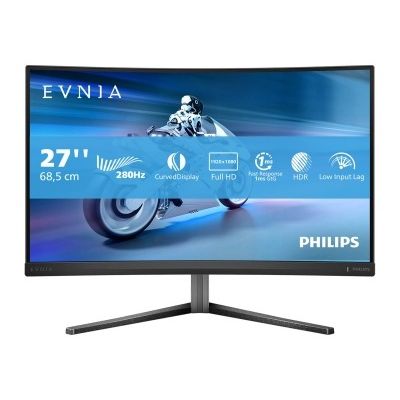 Philips VA 27” 27M2C5200W, 2xHDMI, DP, HAS, 280Hz