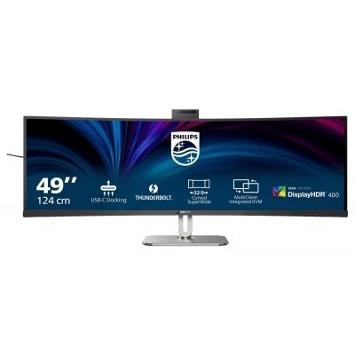 Philips 49” 49B2U6903CH, 2xHDMI, TB, RJ45, KVM, 5K