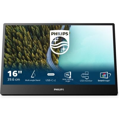 Philips monitor 16B1P3302 15,6”, USB-C, prijenosni