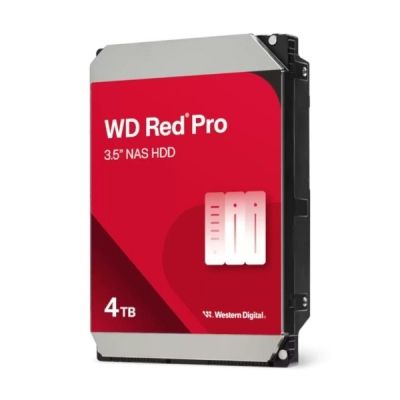 WD Red Pro WD4006FFBX 4TB, 3,5”, 256MB, 7200 rpm