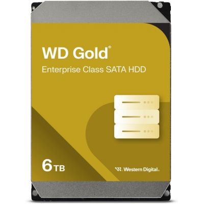 WD Gold WD6004FRYZ 6TB, 3,5”, 256MB 7200rpm