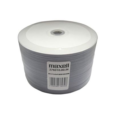 Maxell DVD-R 16x 4.7GB 50kom shrink printab