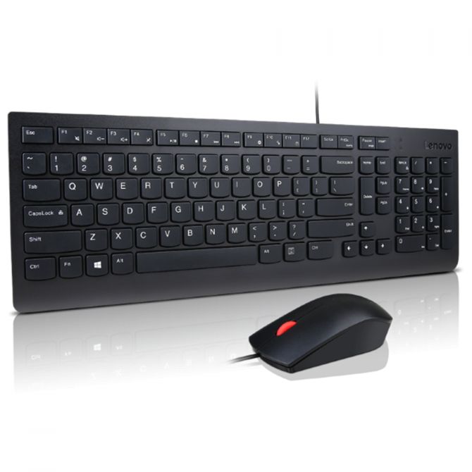 Lenovo Essential Wired Combo Keyboard and Mouse