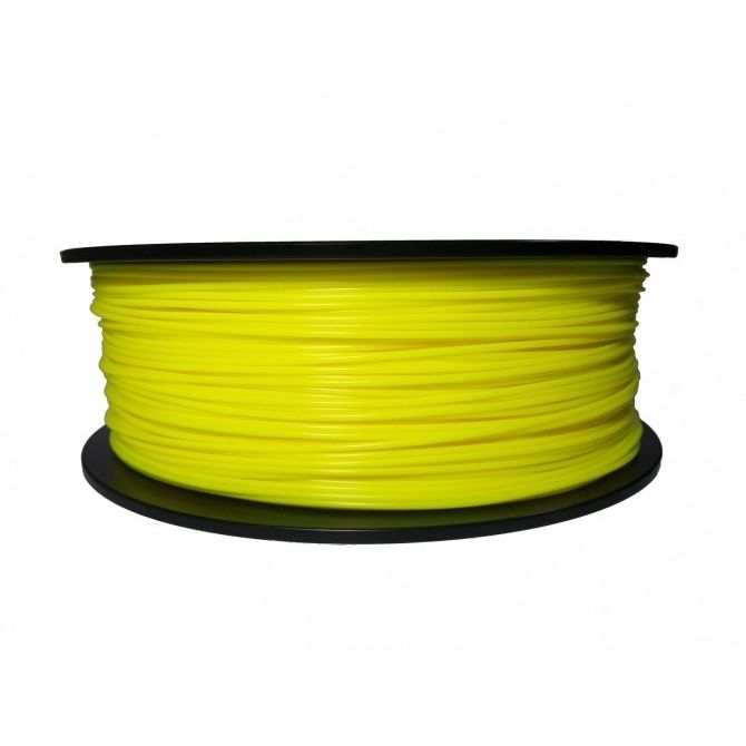ABS filament 1.75 mm, 1 kg, yellow