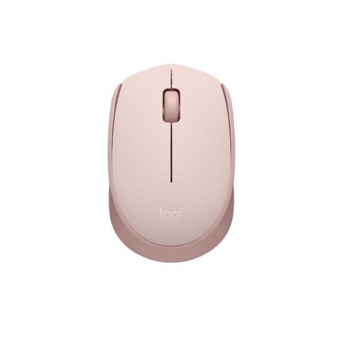 Logitech M171 bežični optički miš, roza