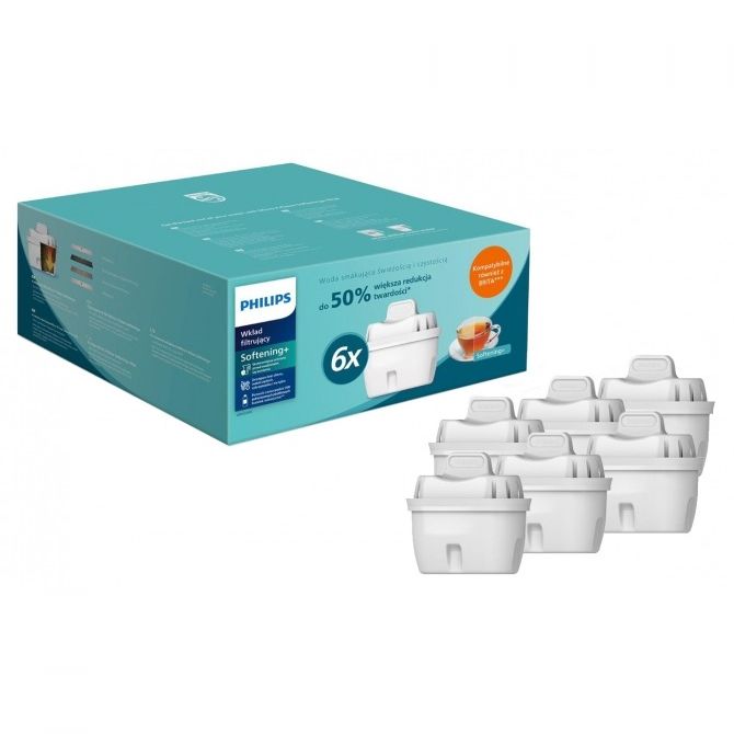 Philips Softening+ filteri za vrč 6pack za AWP2943