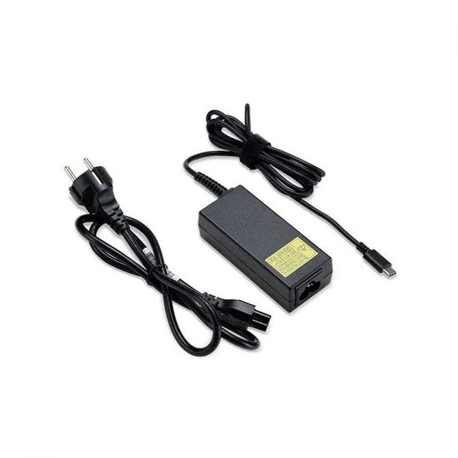 Acer 65W Standard AC Adapter (USB Type-C) EU