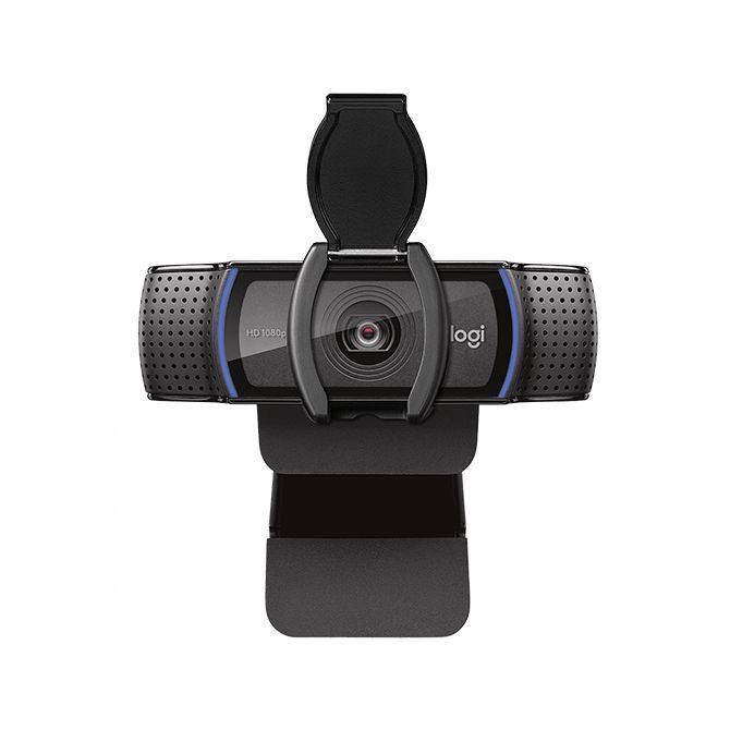 Logitech C920s web kamera, crna