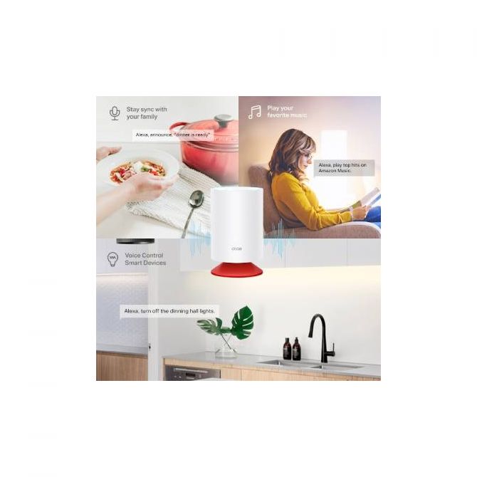 Deco Voice X20 AX1800 Mesh WiFi 6 Smart speaker 2p