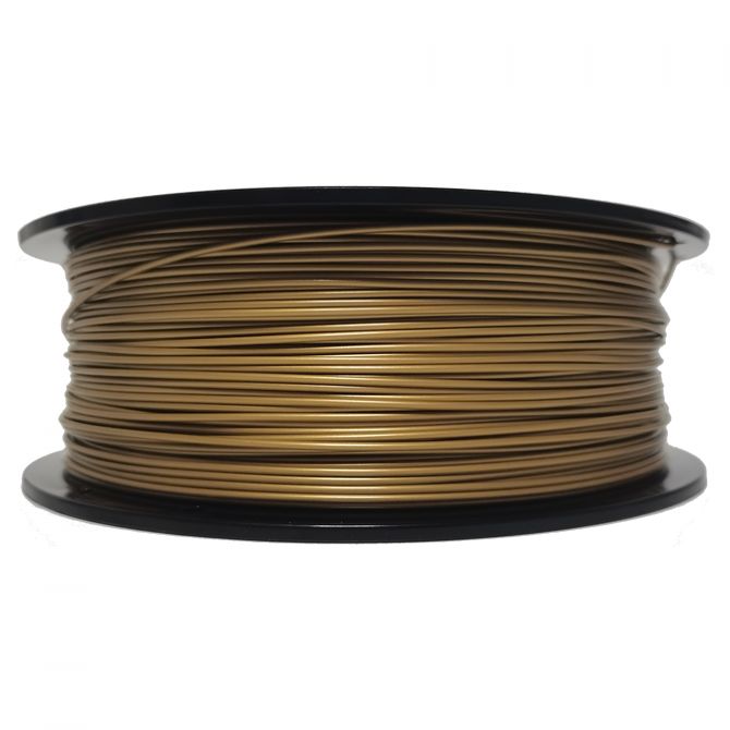 PLA filament 1.75 mm, 1 kg, old gold