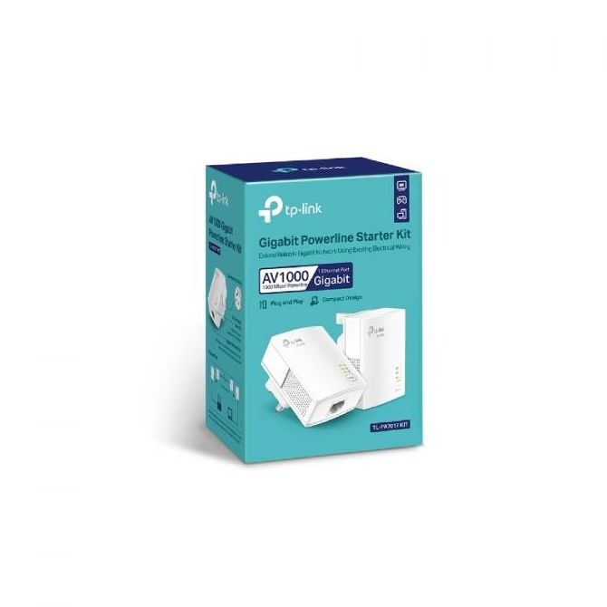 TP-Link TL-PA7017 KIT, Gbit powerline adapter