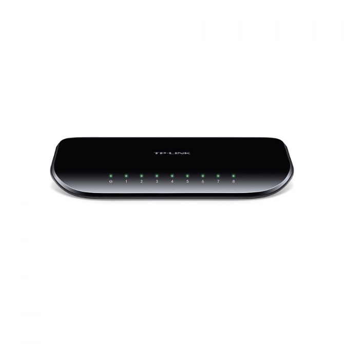 TP-Link TL-SG1008D, 8-port GbE switch, plastično