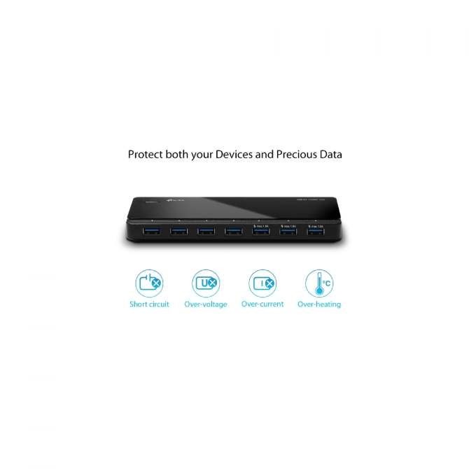 TP-Link UH700, 7-ports USB 3.0 hub