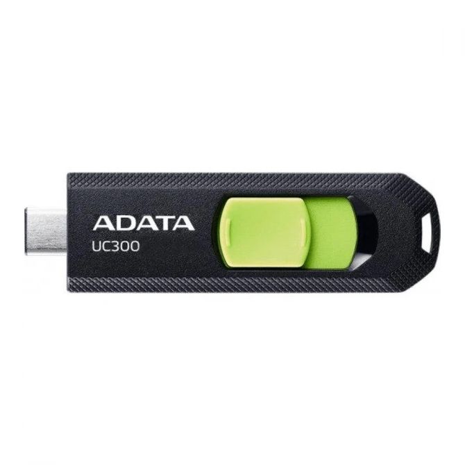 ADATA UC300, 64GB, USB Type-C crno-zeleni