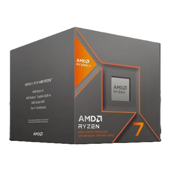 AMD Ryzen 7 8700G, 8C/16T 3,8GHz/5,1GHz, 24MB, AM5