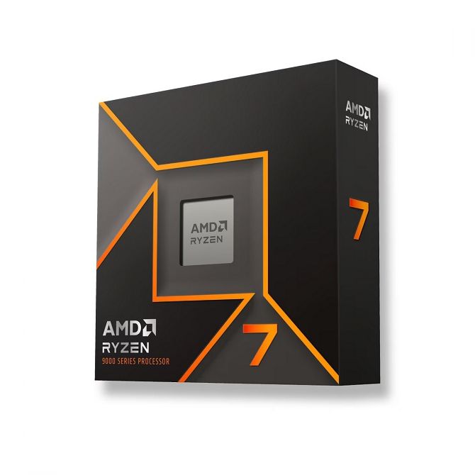 AMD Ryzen 7 9700X, 8C/16T 3,8GHz/5,5GHz, 32MB, AM5