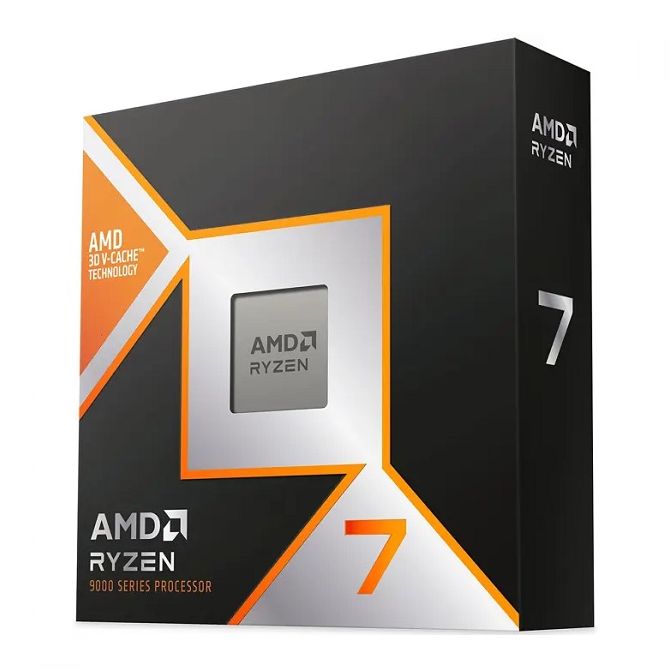 AMD Ryzen 7 9800X3D, 8C/16T 4,7G/5,2G, 105MB, AM5