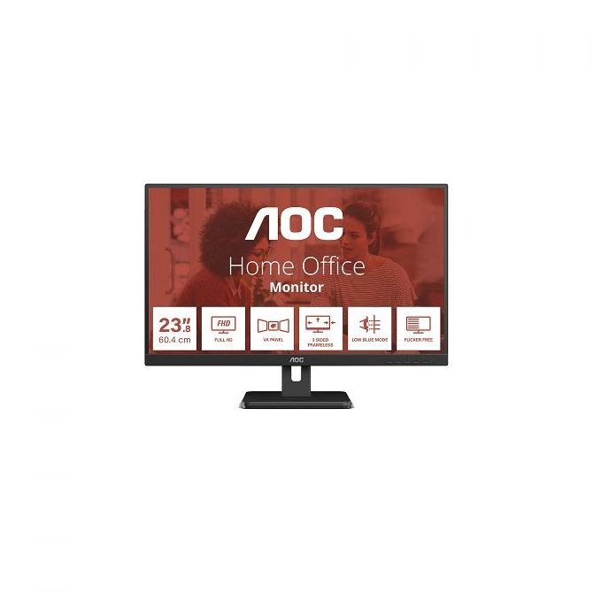 AOC LED VA 23,8” 24E3UM, HDMI, DP, zvuč., USB