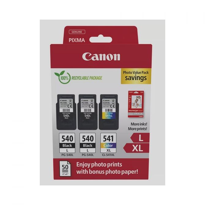Canon multipack PG-540L x 2 + CL-541XL- Photo Pack