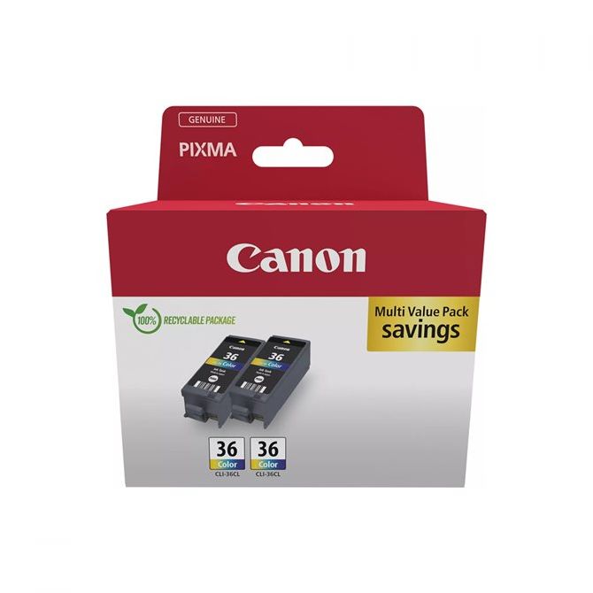 Canon multipack CLI-36 Color x 2