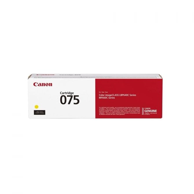 Canon toner CRG-075Y, žuti