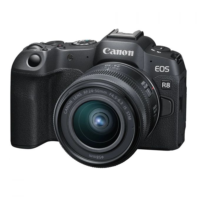 Canon EOS R8 body + RF 24-50mm