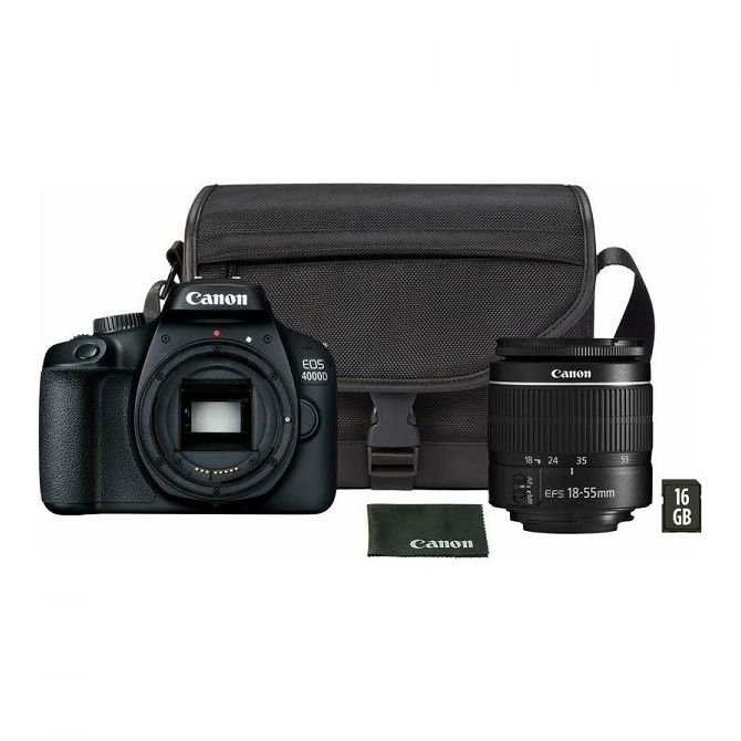 Canon EOS 2000D + 18-55mm IS 16GB - SB130 kit