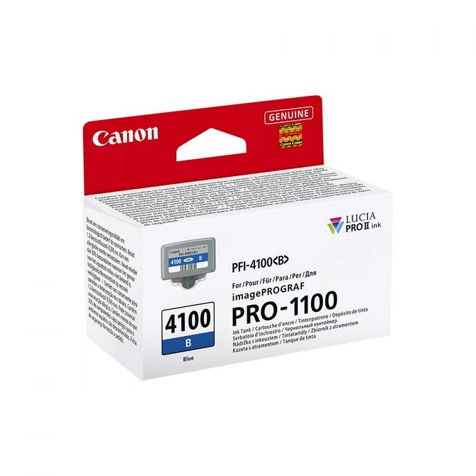 Canon tinta PFI-4100B, plava