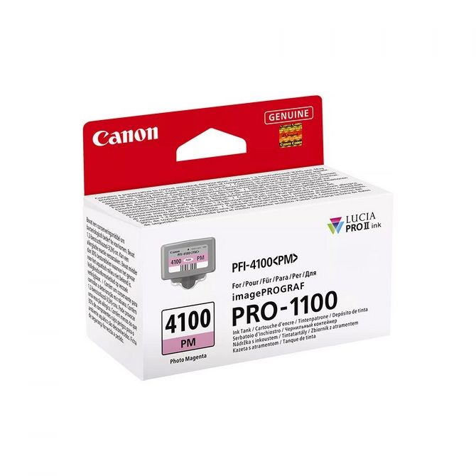 Canon tinta PFI-4100PM, foto magenta