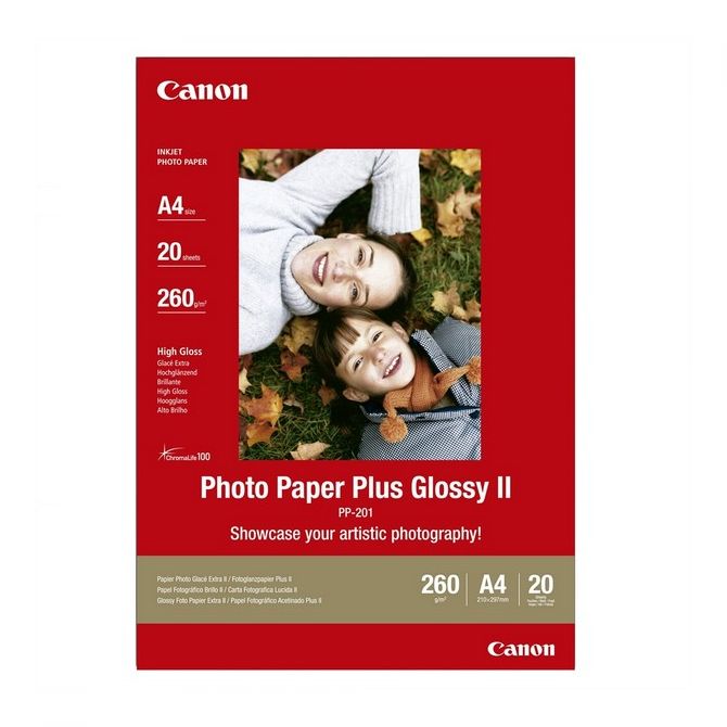 Canon Photo Paper Plus PP201 - A4 - 20L