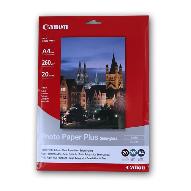 Canon Photo Paper Plus SG201 - A4 - 20L