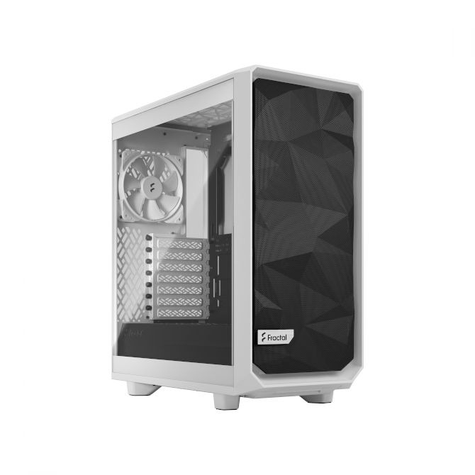 Fractal Meshify 2 Compact Lite White TG Clear