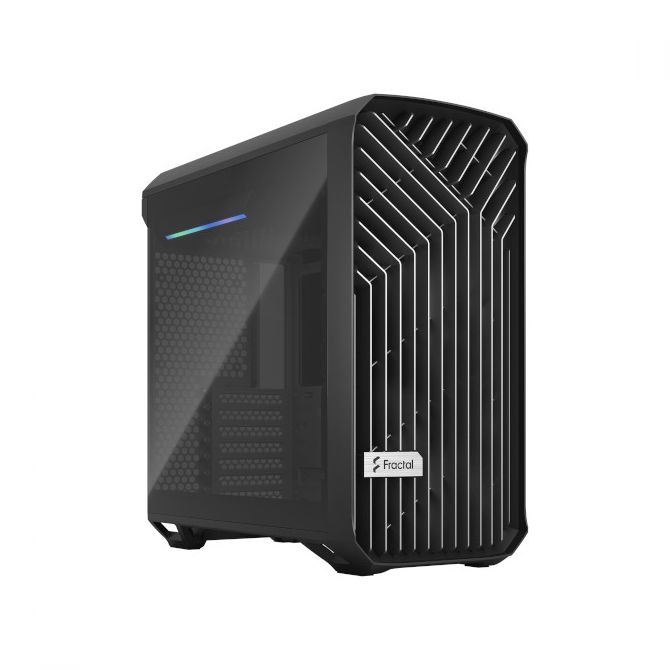 Fractal Torrent Compact Black TG Dark, bez napaj.