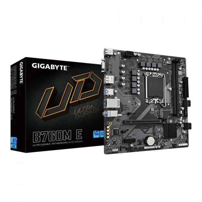 Gigabyte B760M E, DDR5, s1700, mATX