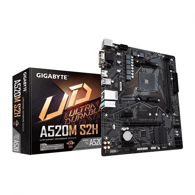 Gigabyte GA-A520M-S2H,AM4,S3, U3, mATX