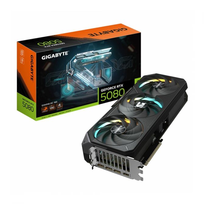 Gigabyte GF RTX5080 GAMING OC, 16G GDDR7